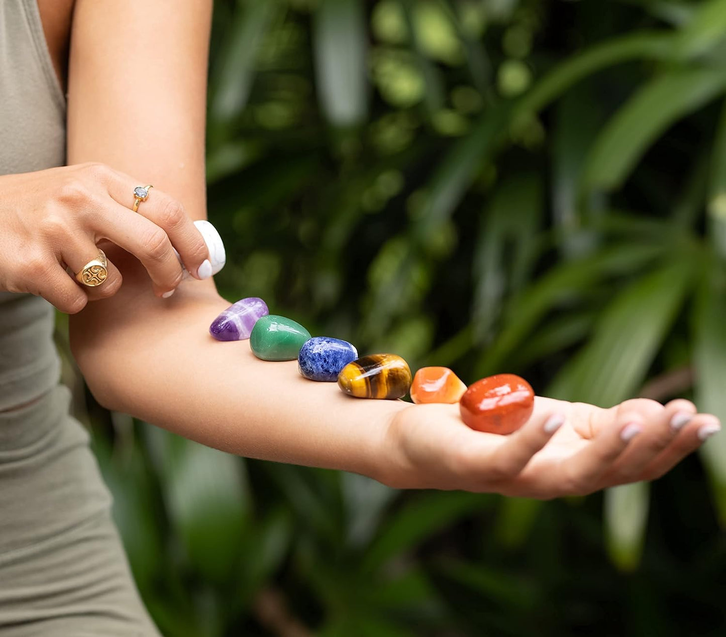 Unlock Your Inner Harmony with Our Chakra Balancing Healing Crystals - Perfect for Wellness Enthusiasts!